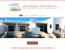 Tablet Screenshot of jacobsbaaiapartments.co.za